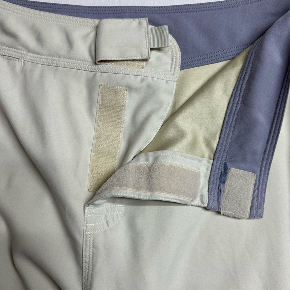 Vintage PATAGONIA Womens Pataloha Capri Pants Beige Hike Beach Walk Size Small - Picture 6 of 12